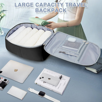 Compact Travel Backpack - 40x20x25 cm for Ryanair, 45x36x20 cm for EasyJet - Cabin Approved Hand Luggage, Laptop Backpack