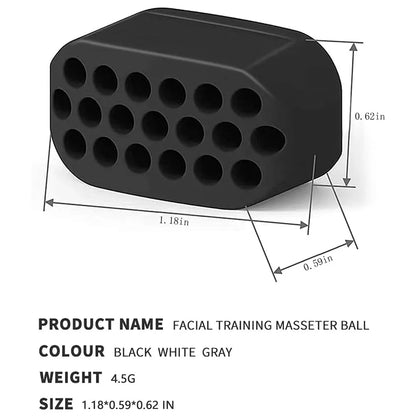 Jaw Exerciser for Men & Women - Facial Muscle Trainer, Neck & Face Slimmer, Jawline Toner