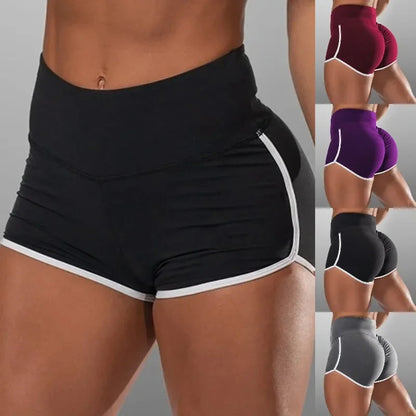 Women’s Quick-Dry Sports Panties - Yoga & Sleep Bottoms, Casual Fitness Shorts (Black, Gray, Red)