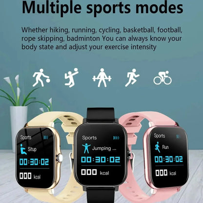 Watch 8 Ultra Smartwatch - 3pc Strap Set, Fitness Tracker with Bluetooth Calling for Android & iOS