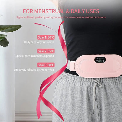 Portable Cordless Heating Pad for Menstrual Cramps and Pain Relief