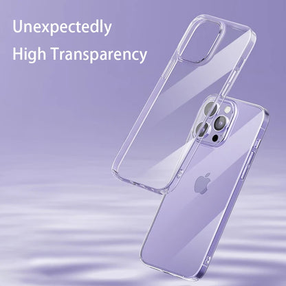 Transparent Phone Case for Iphone 15 11 12 13 14 Pro Max Soft TPU Silicone for Iphone X XS Max XR 8 7 